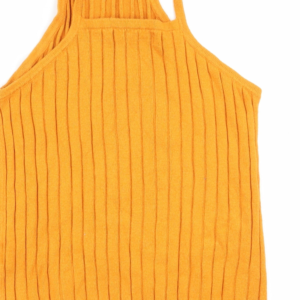 Primark Womens Yellow Camisole Tank Size 8