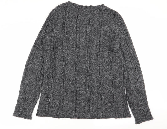 River Island Mens Grey Pullover Jumper Size S