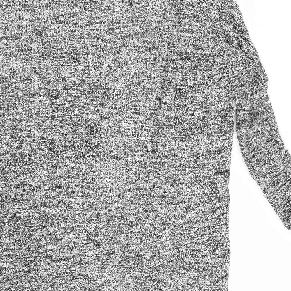 Brand and care label for Primark women’s grey cardigan jumper, size XS
