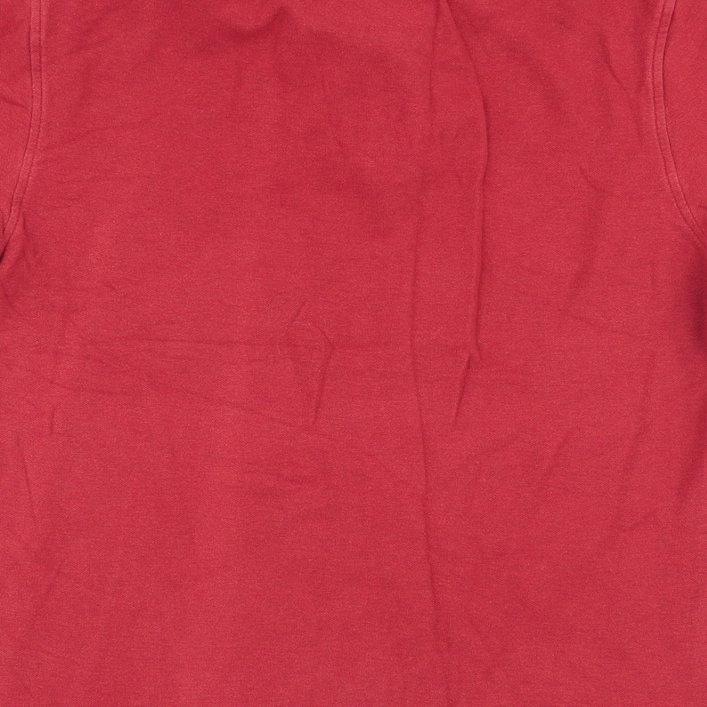 M&S Mens Orange Polo Size S