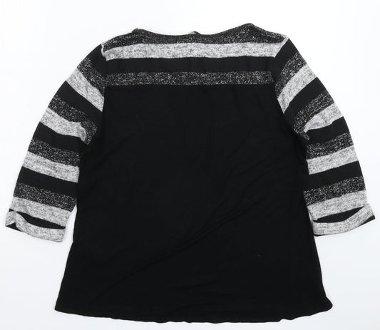 Womens UK Size S Oasis Multicoloured Pullover Jumper