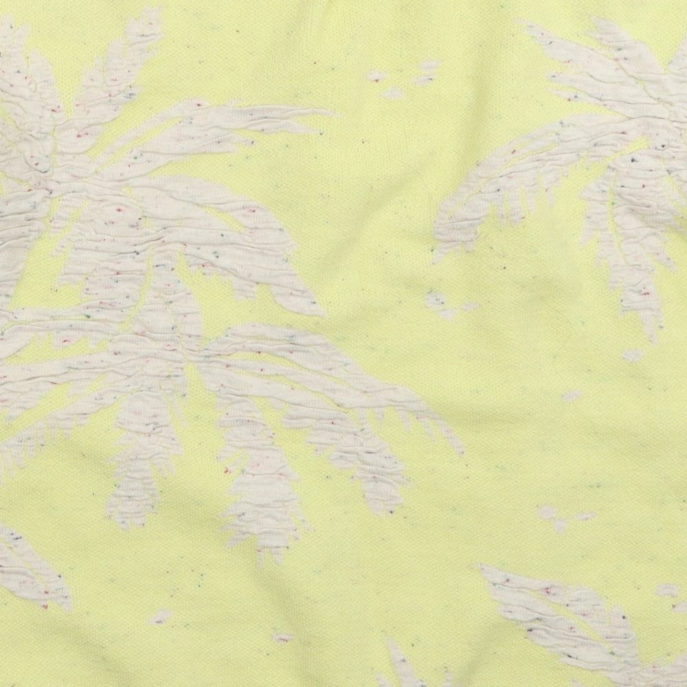 Marks and Spencer Womens Yellow Knit Pullover Jumper Size 12