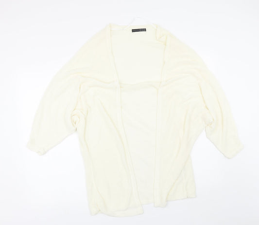 Womens UK Size S Atmosphere Beige Cardigan Jumper