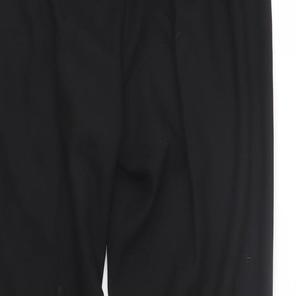 Womens UK Size 12 Wichele Regular Fit Black Trousers