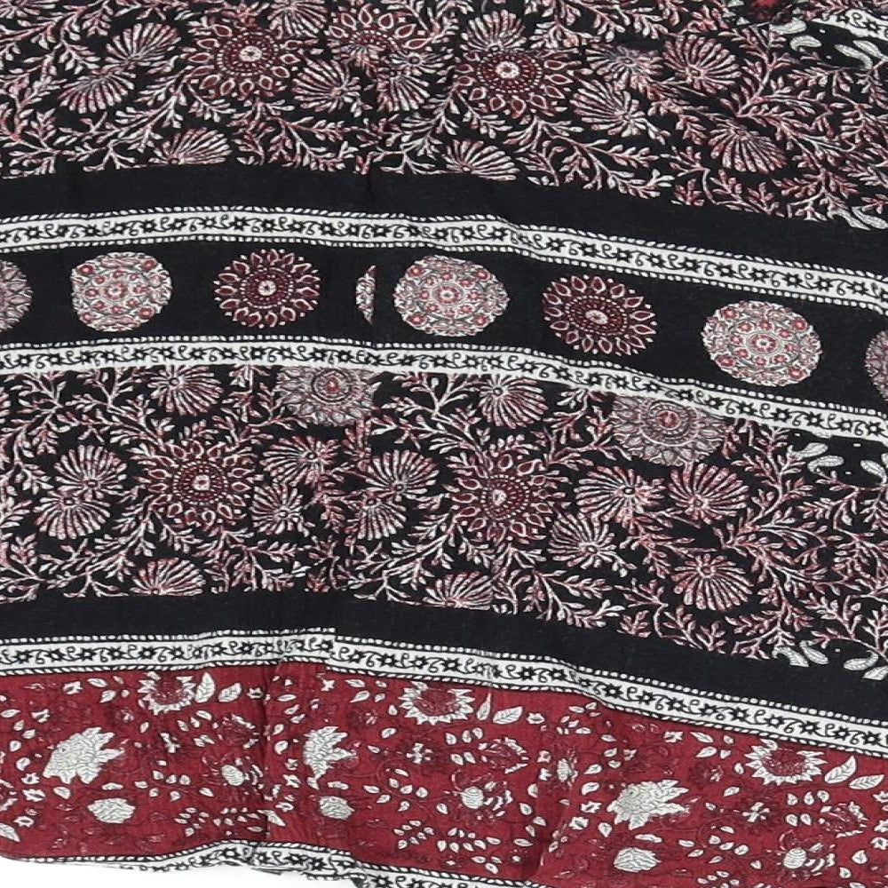 H&M Womens Multicoloured Geometric Mini Skirt Size S