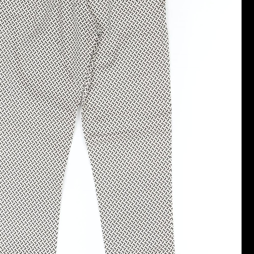 Womens UK Size 12 H&M Regular Fit Multicoloured Trousers