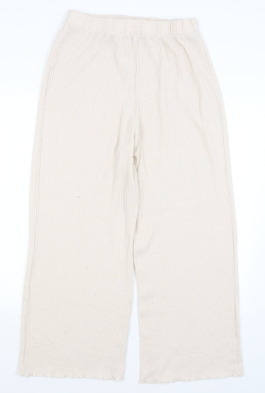 New Look Womens Beige Trousers Size M L27 in