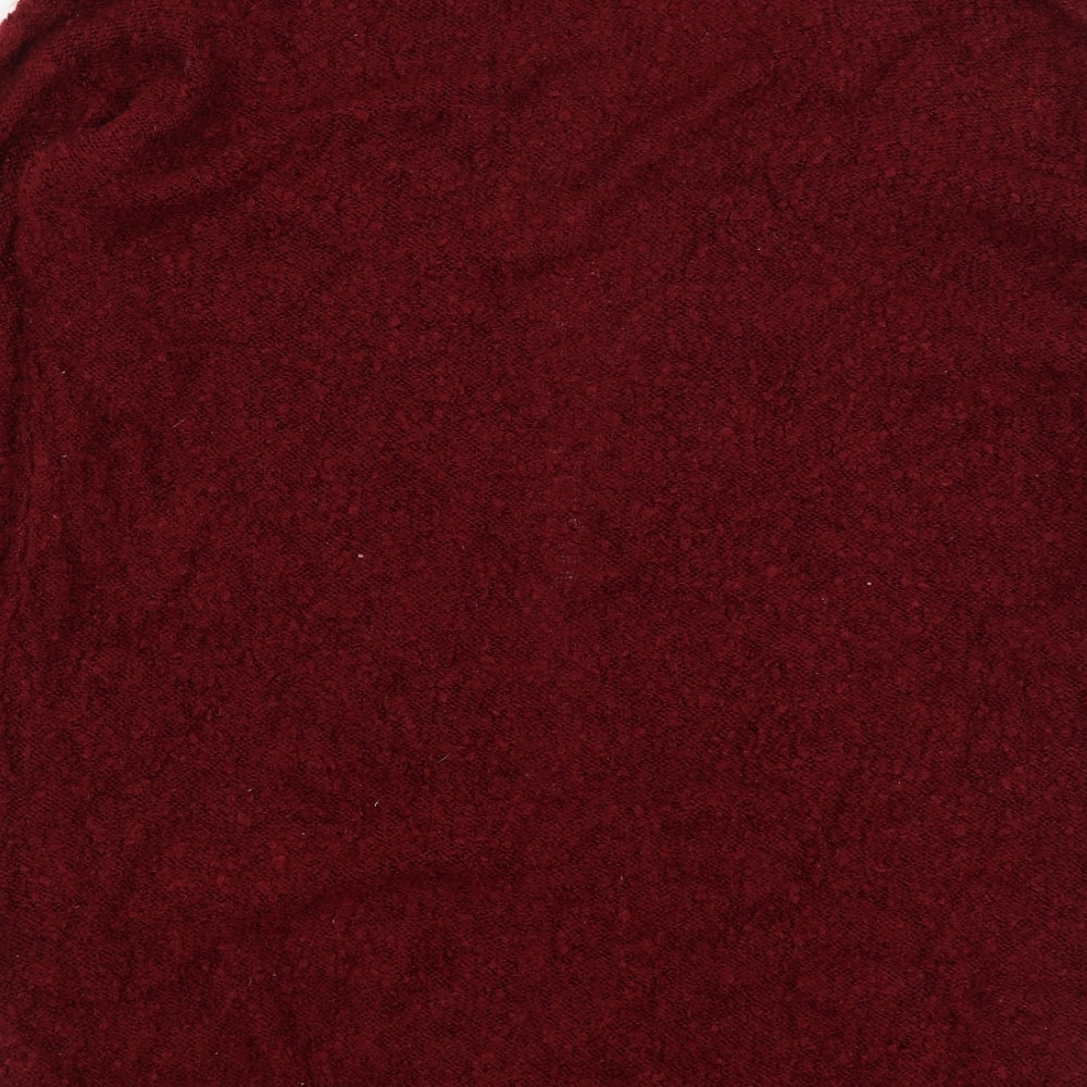 Womens UK Size 12 Studio Red Shrug Jumper