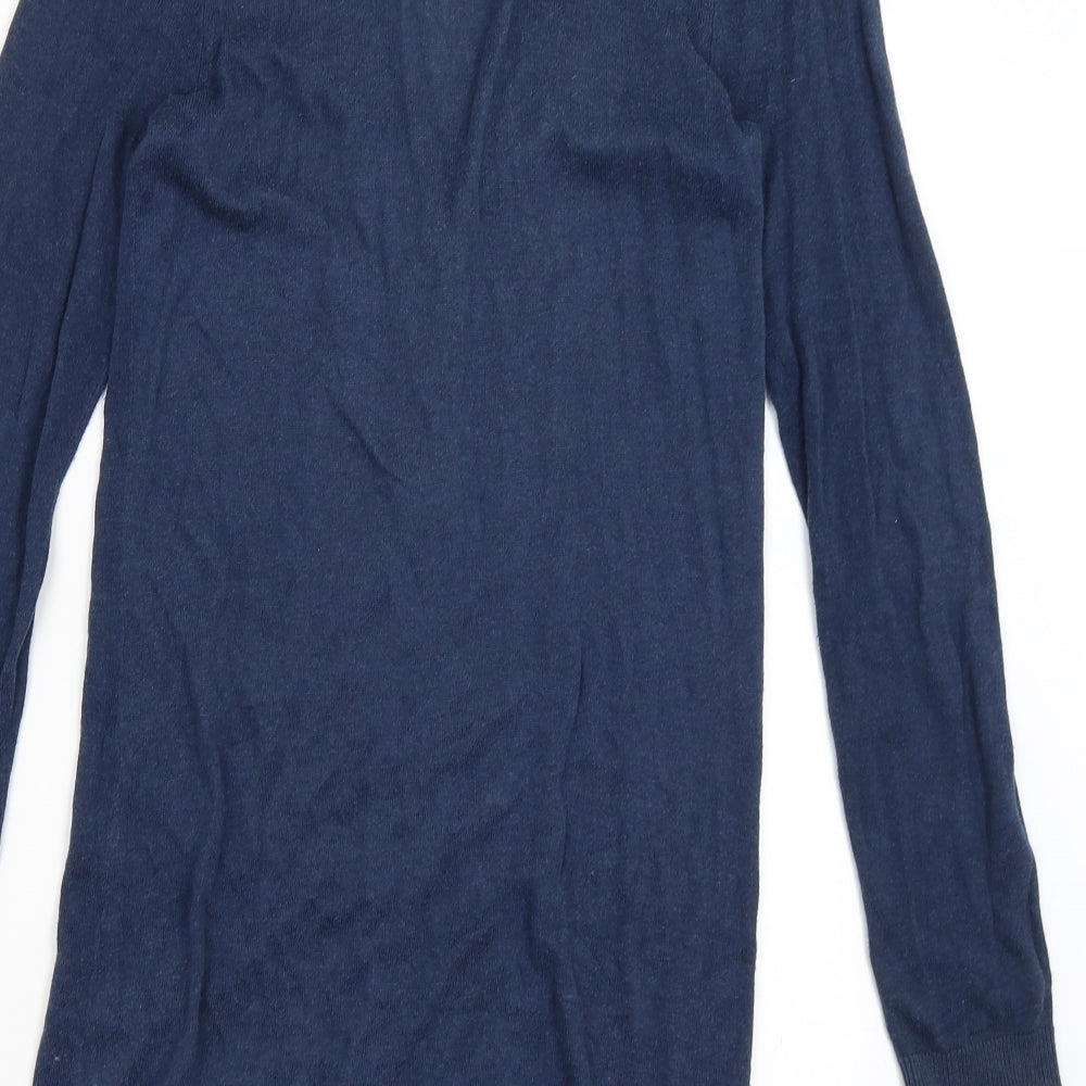 Womens UK Size 6 Divided Blue Cardigan Jumper