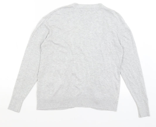 George Womens Grey Shrug Jumper Size S