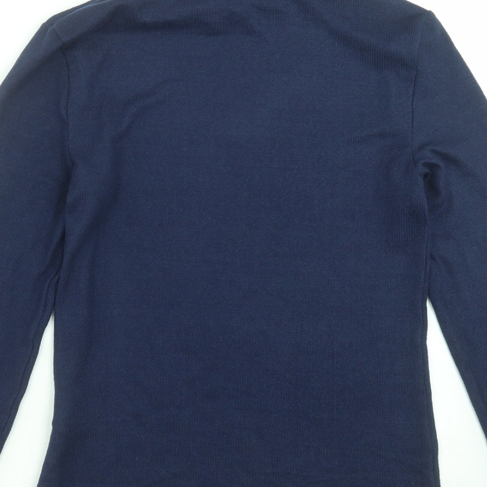 Primark Womens Blue Knit Pullover Jumper Size S