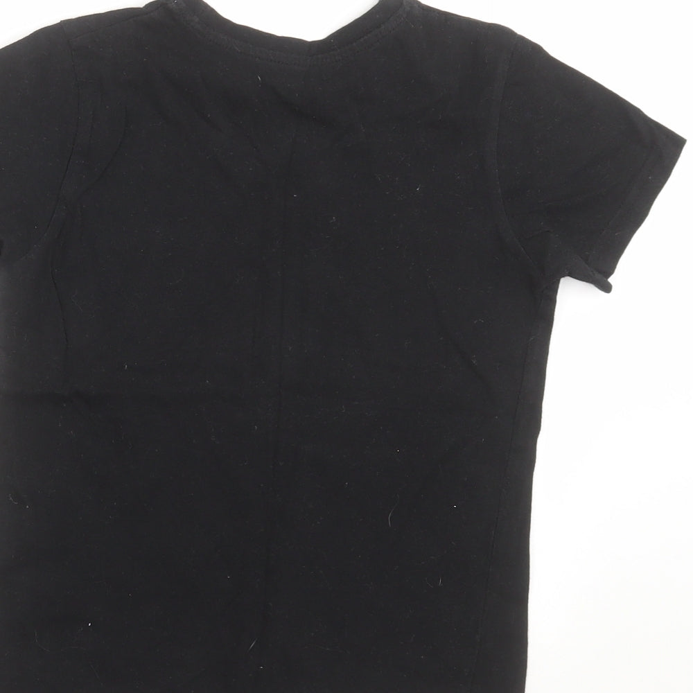 Primark Boys Black Basic T-Shirt Size 7-8 Years - Bronx New York