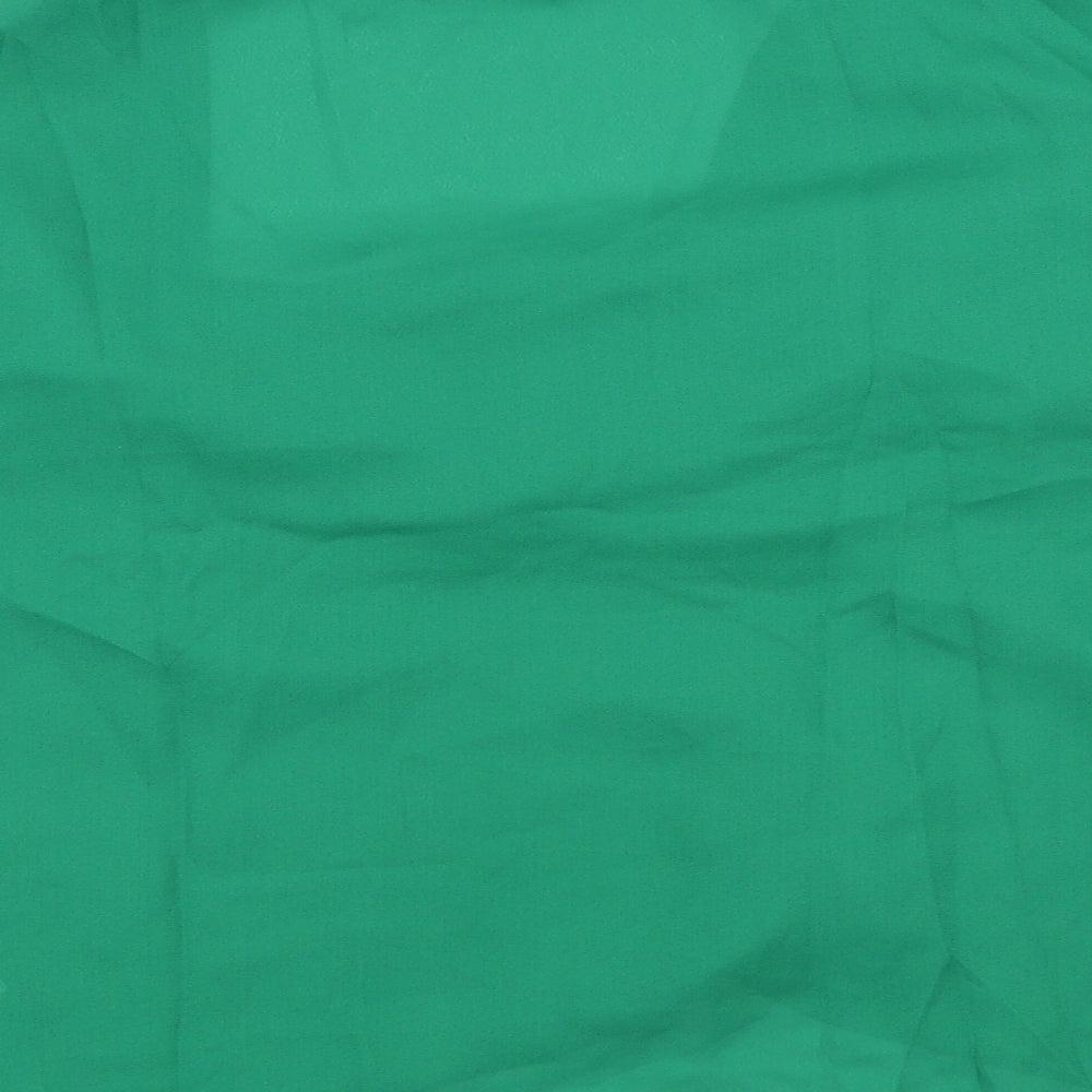 SheIn Womens Green Basic Blouse Size XS