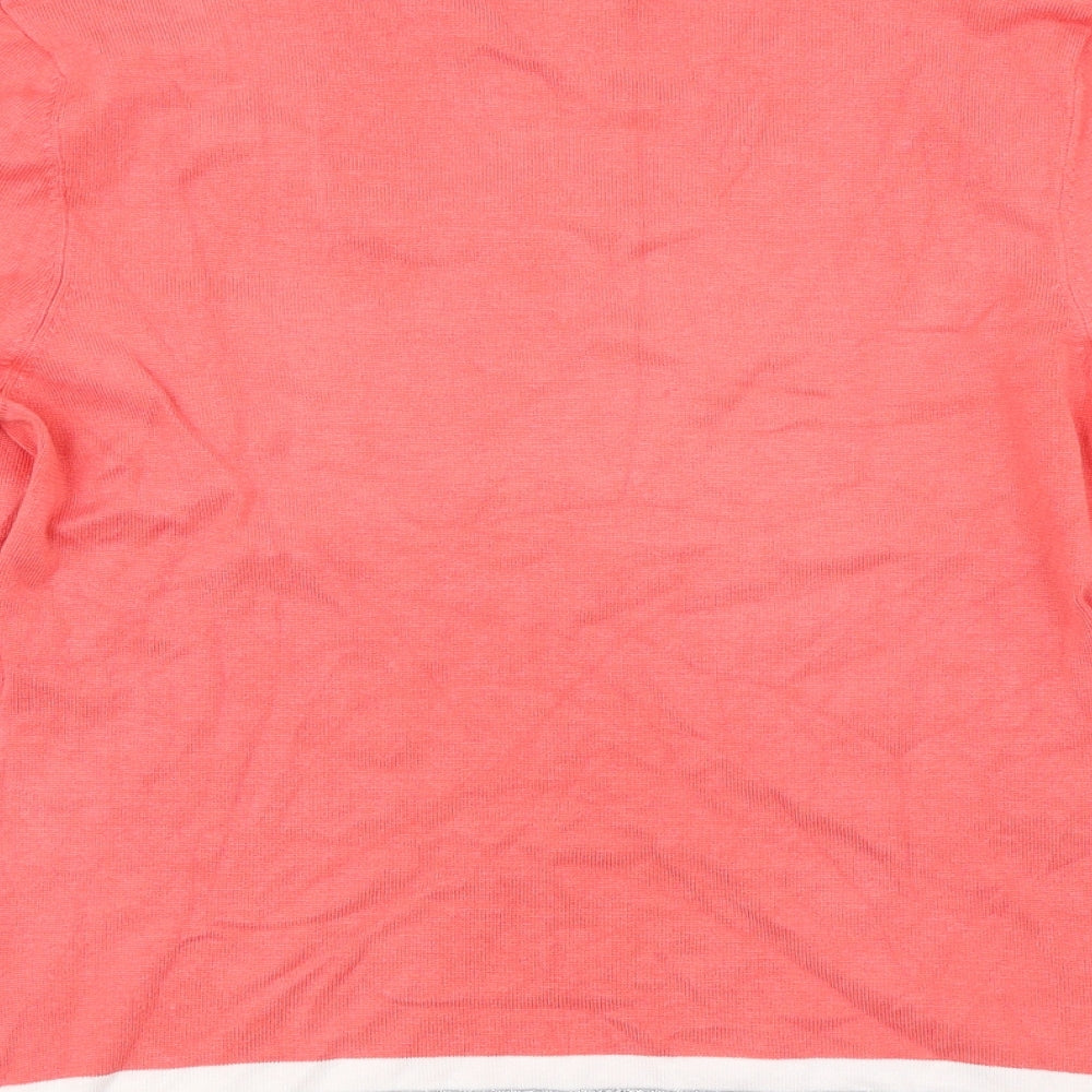 Autonomy Womens Pink Pullover Jumper Size 14