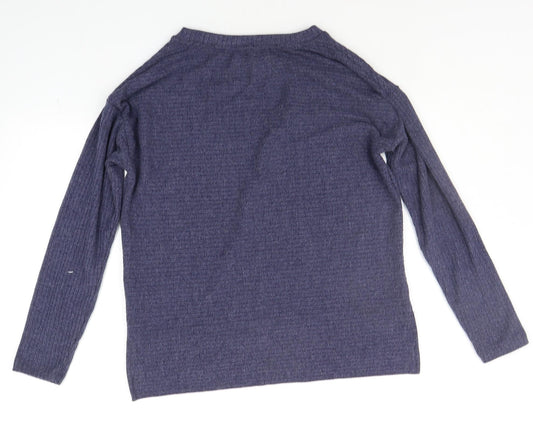 George Womens Blue Pullover Jumper Size 10