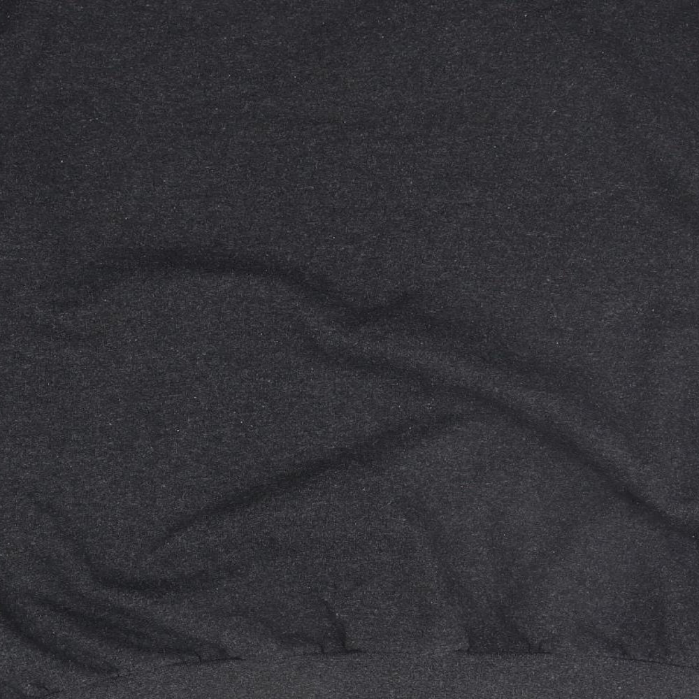 Brand and care label for body athletic free men’s grey jumper, size M