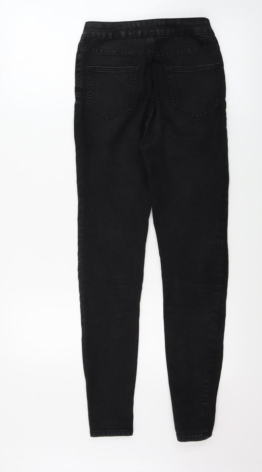 New Look Womens Black Skinny Jeans Size 8 L24 in