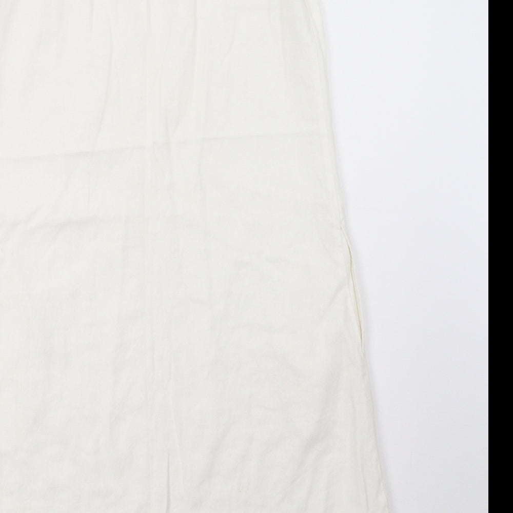 NEXT Womens White A-Line Size 8