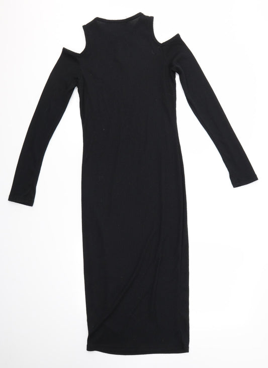 Very Womens Black Bodycon Size 10