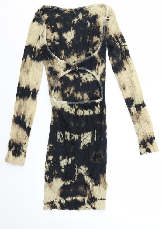 PRETTYLITTLETHING Womens Multicoloured Bodycon Size 6