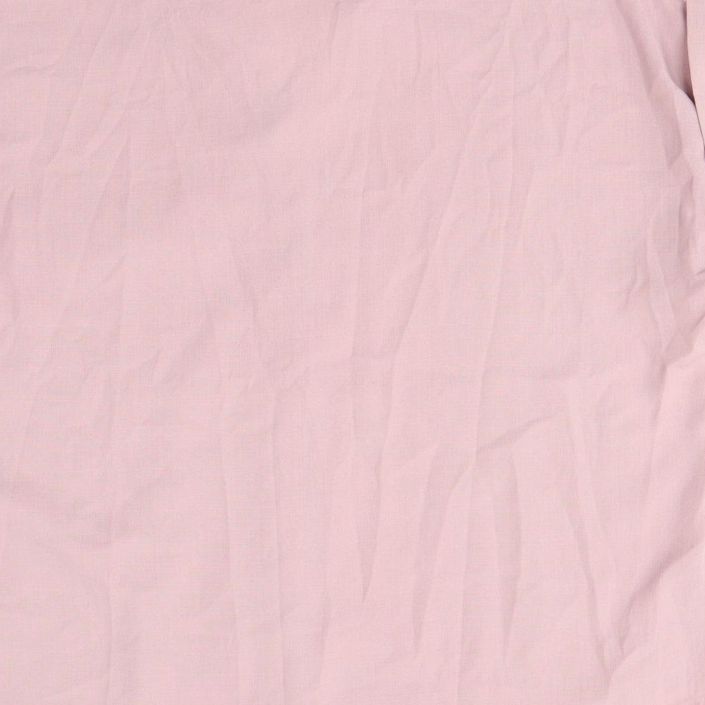 Womens UK Size XL SheIn Pink Basic Button-Up