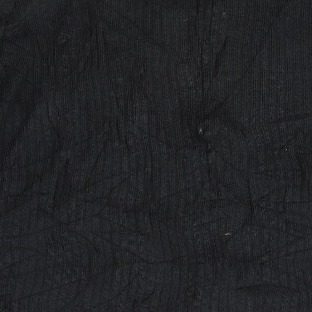 Womens UK Size L NEXT Black Full Zip Jumper