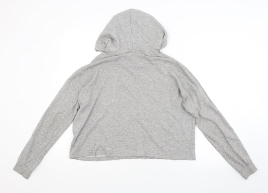 H&M Womens Grey Pullover Hoodie Size S