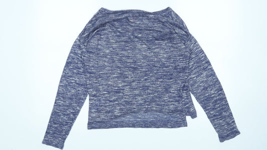 Womens UK Size XS H&M Blue Pullover Jumper