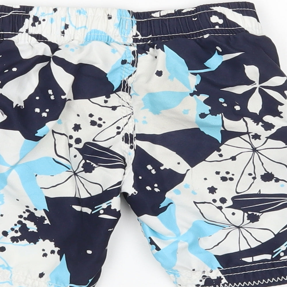 Platypus Boys Multicoloured Floral Sweat Shorts Size 2 Years - Swim Shorts