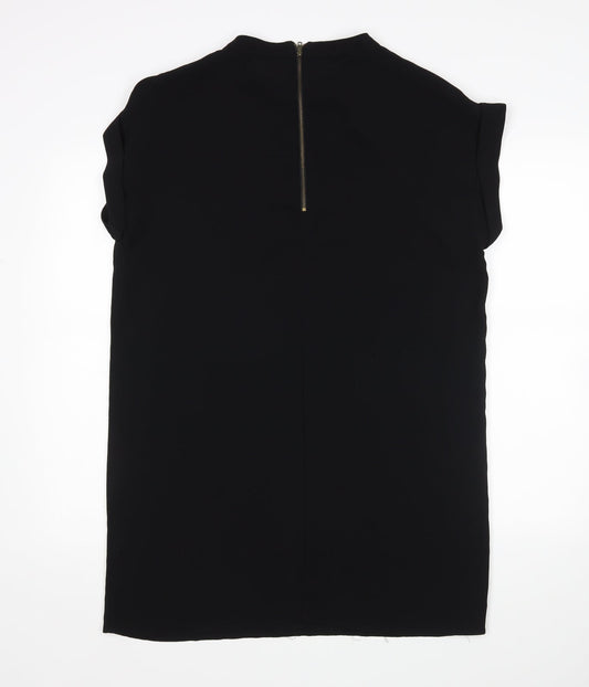 Back view of Forever 21 women’s black a-line, size M