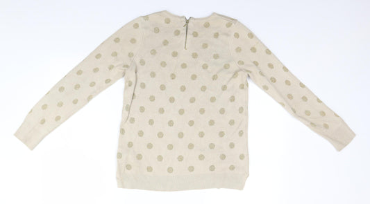 Womens UK Size M LC Waikiki Green Pullover Jumper