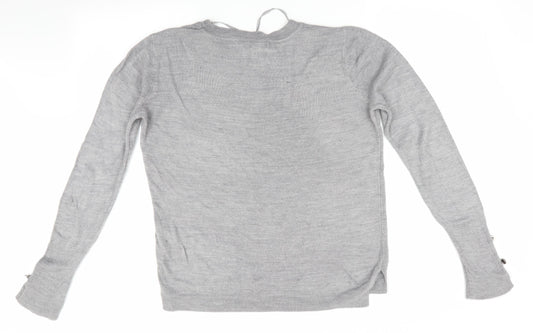 Primark Womens Grey Pullover Jumper Size S