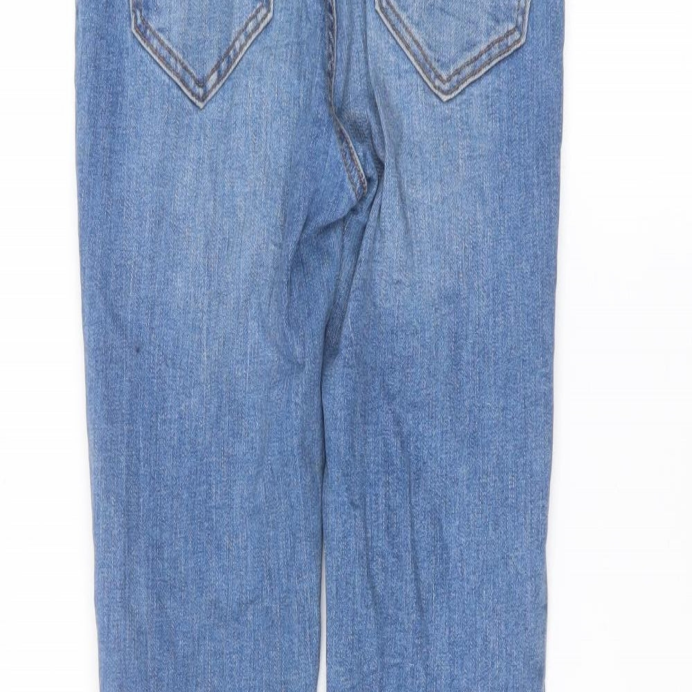 Denim & Co. Womens Blue Skinny Jeans Size 6 L27 in