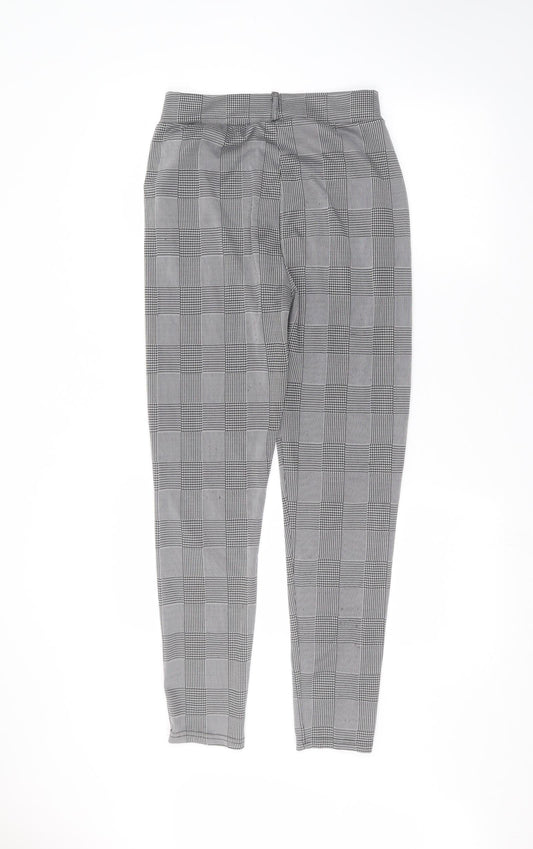 Womens UK Size XL Preworn Regular Fit Grey Trousers