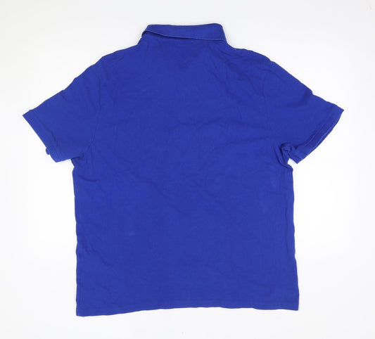George Mens Blue Polo Size 2XL