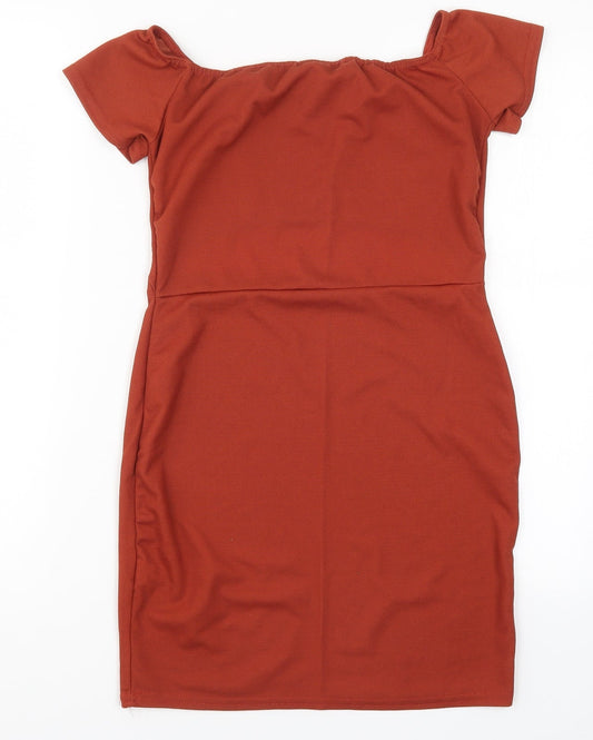 In the Style Womens Red Mini Size 10