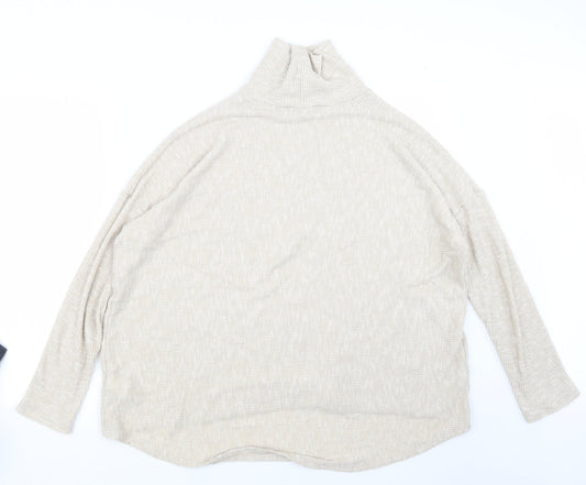 Primark Womens Beige Pullover Jumper Size 18