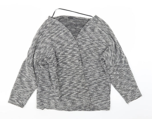 Womens UK Size S Atmosphere Black Cardigan Jumper