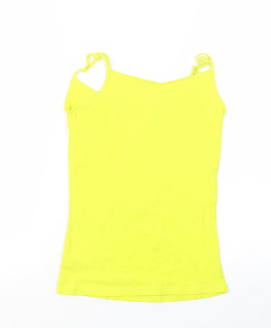 George Womens Yellow Basic Tank Size 8