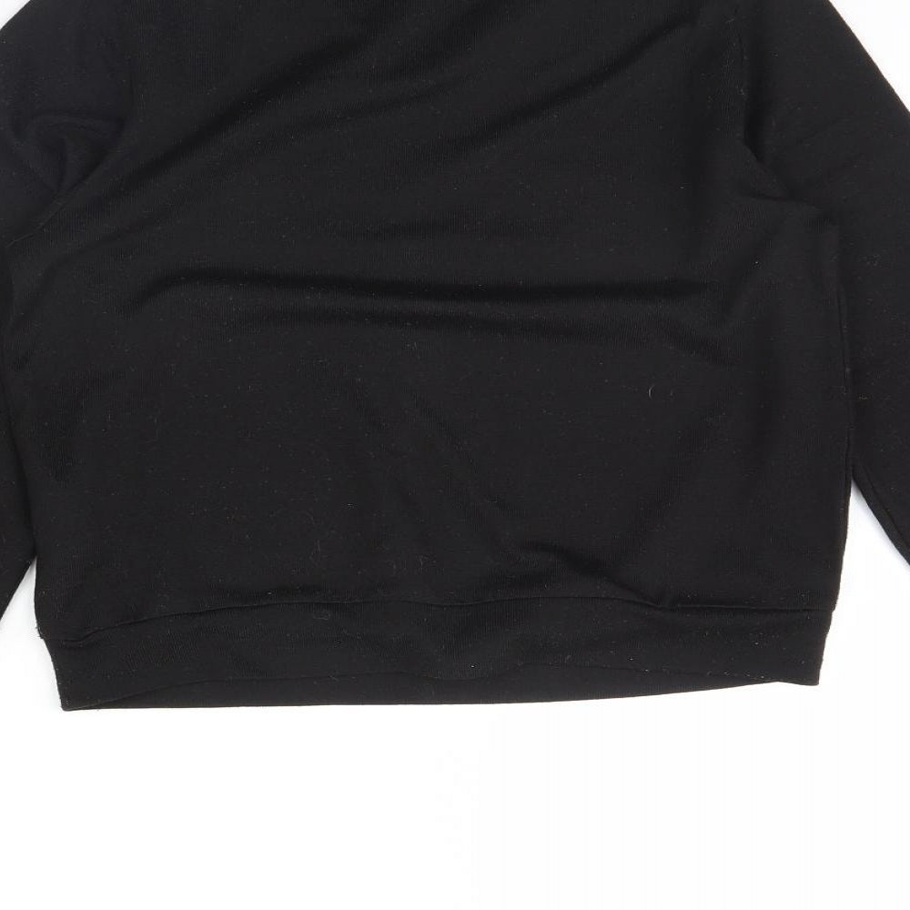 Womens UK Size 12 New Look Black Pullover Jumper