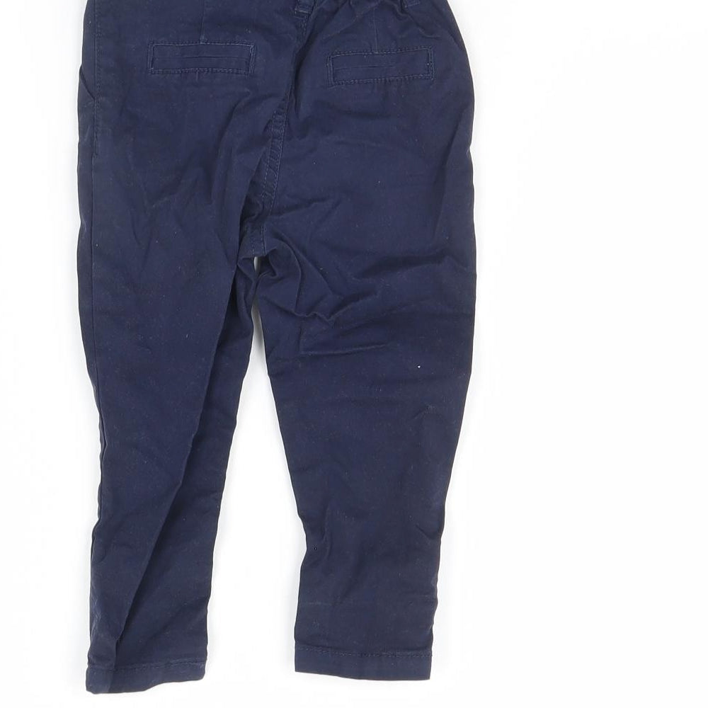 Denim & Co. Baby Blue Capri Trousers Size 12 Months