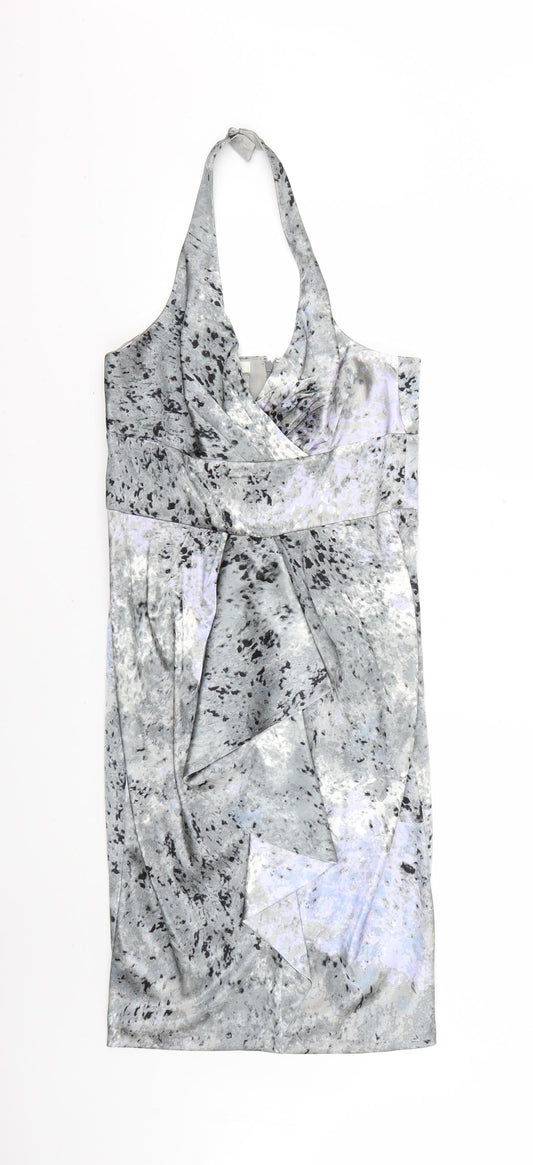 Wallis Womens Grey Bodycon Size 10