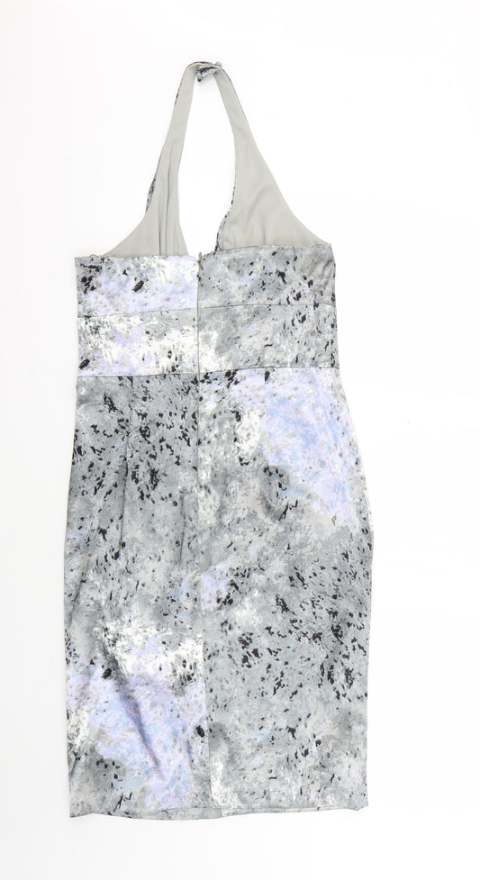 Wallis Womens Grey Bodycon Size 10