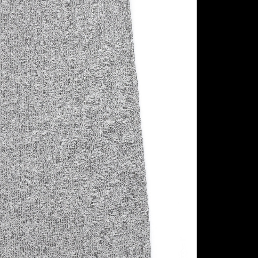 Papaya Womens Grey Basic Tank Size 10 - Longline