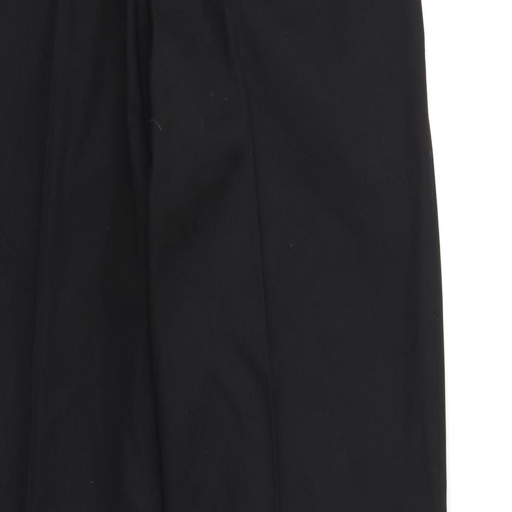 George Mens Black Dress Pants Trousers Size 32 in L31 in