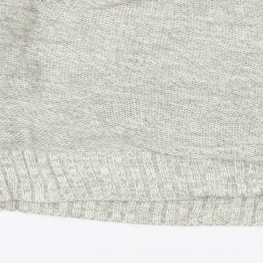 Womens UK Size M New Look Grey Pullover Jumper