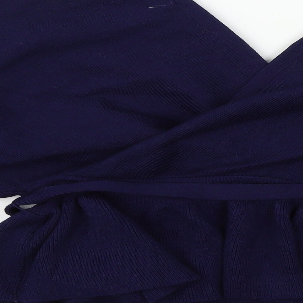 Womens UK Size M Blue Vanilla Blue Pullover Jumper
