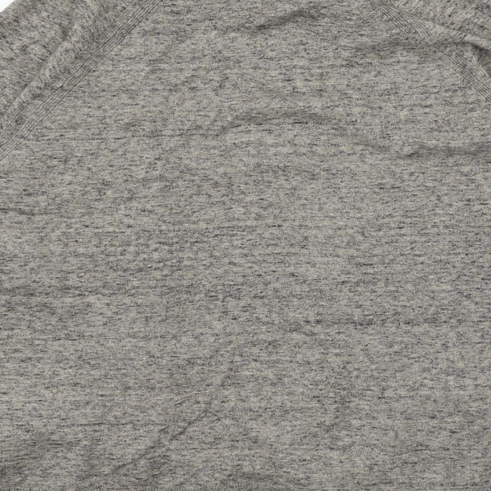 Brand and care label for Gap women’s grey knit cardigan jumper, size XS