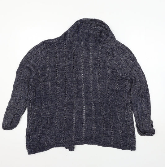 Womens UK Size 14 Marks and Spencer Blue Cardigan Jumper