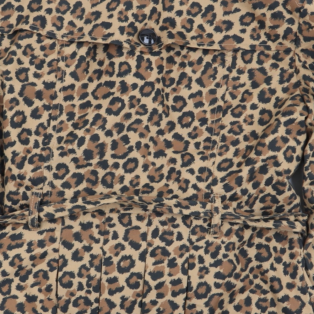 Womens UK Size 10 Divided by H&M Multicoloured Overcoat